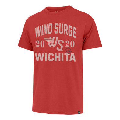 Wichita Wind Surge '47 Red On Track Franklin Tee