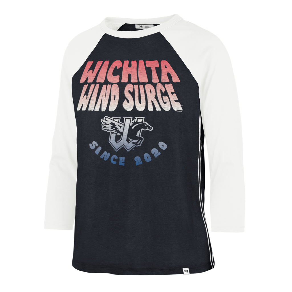 【emis】25SS★ROSE RAGLAN T-SHIRT Next Level Unisex Hot Pink/White CVC 3/4 Sleeve Raglan