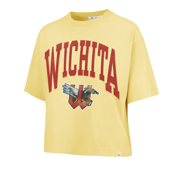 Wichita Wind Surge '47 Women's Shale Montauk Crop Tee