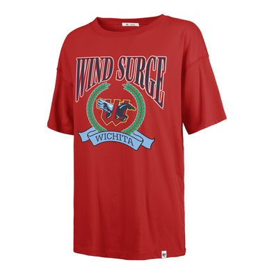 Wichita Wind Surge '47 Women's Red Flaunt Sadie Tee