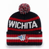 Wichita Wind Surge '47 Adult Navy Bering Cuff Knit Cap
