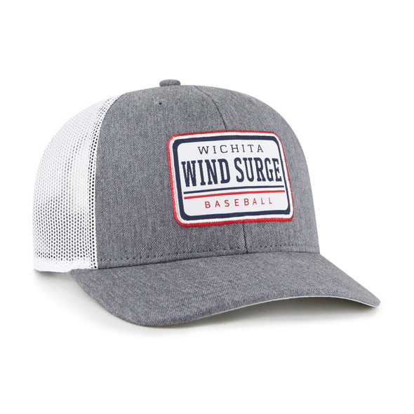 Wichita Wind Surge '47 Charcoal Ellington Trucker Cap