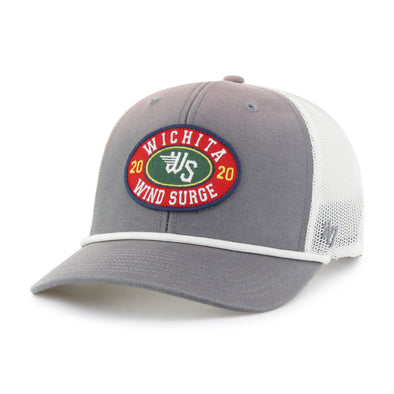 Wichita Wind Surge '47 Tide Sweep Rope Trucker Cap