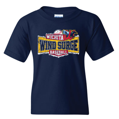 Wichita Wind Surge Youth Navy Perkins Tee