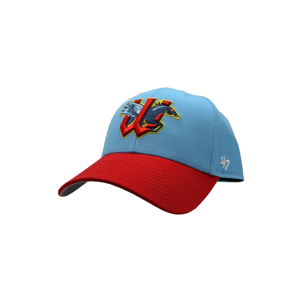 Wichita Wind Surge '47 Adult 2-Tone Columbia/Red MVP Cap – Wichita