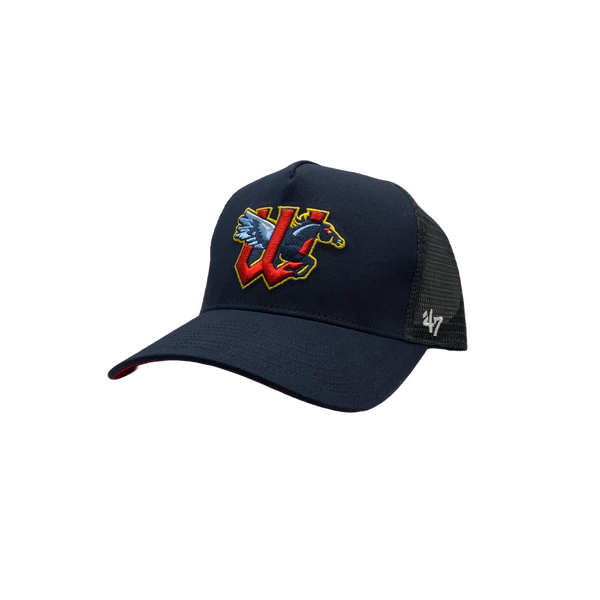 Wichita Wind Surge '47 Navy Ballpark Mesh Offside Cap – Wichita