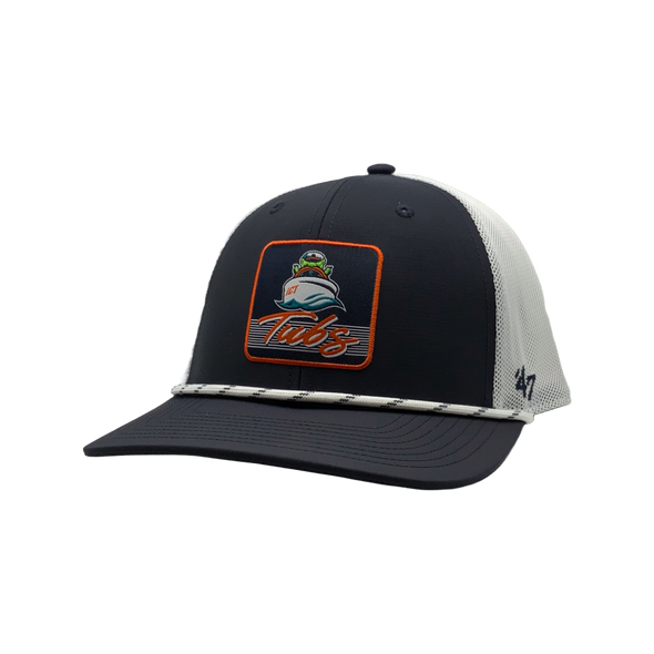 Wichita Wind Surge '47 Wichita Turbo Tubs Navy Scratch Trucker Cap