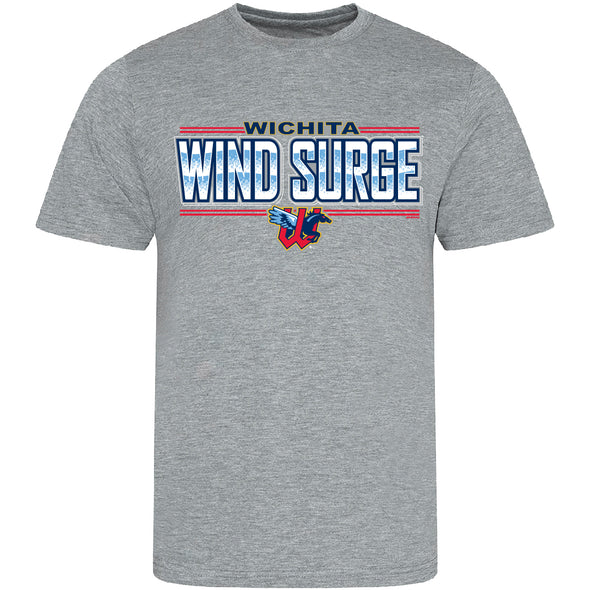 Wichita Wind Surge Adult Gray Debra Tee