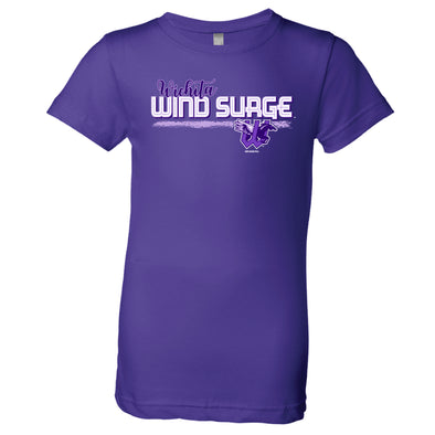 Wichita Wind Surge Youth Quisp Princess Tee