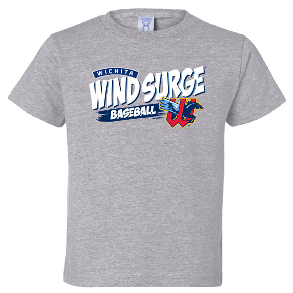 Wichita Wind Surge Toddler Grey Hamburg Tee