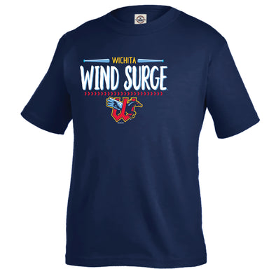 Wichita Wind Surge Juvy Navy Jamar Tee