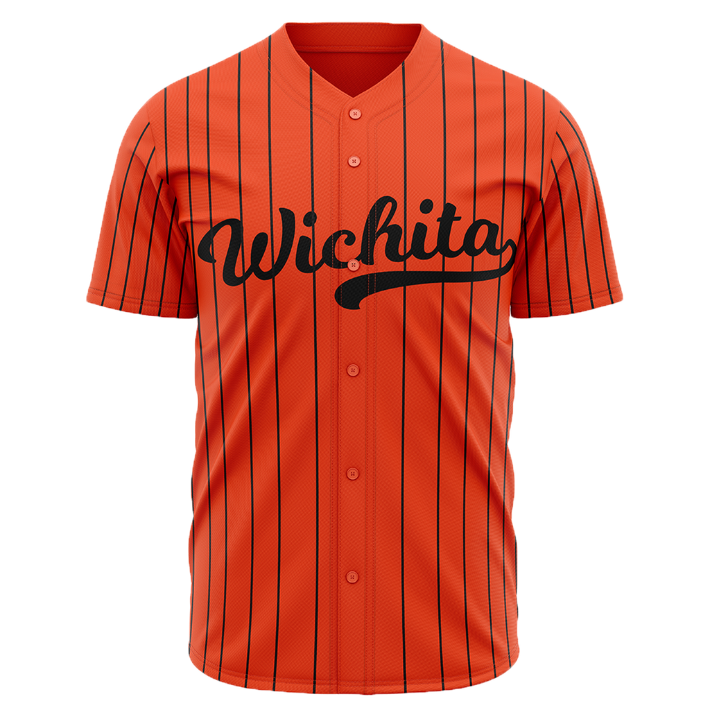 Wichita Wind Surge Adult Orange Wichita Monrovians Replica Wichita Wind Surge Adult Orange Wichita Monrovians Replica