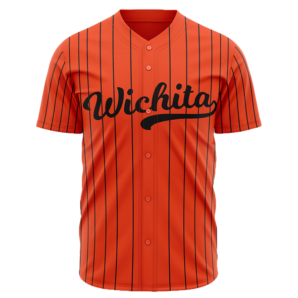 Wichita Wind Surge Adult Orange Wichita Monrovians Replica Jersey