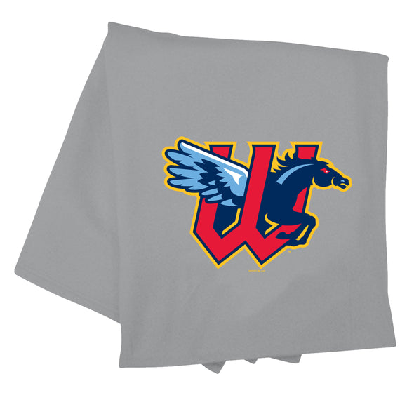 Wichita Wind Surge 40x52in sweatshirt Throw Blanket