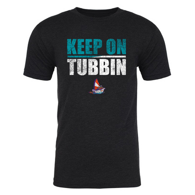 Wichita Wind Surge Adult Black Turbo Tubs Keep On Tubbin Tee
