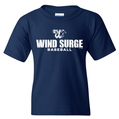 Wichita Wind Surge Youth Navy Watts Value Tee